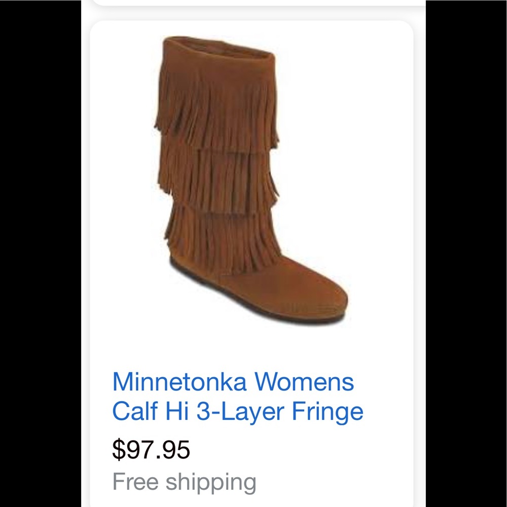 Fringes boots
